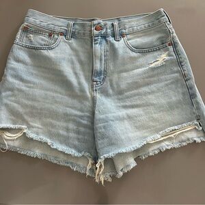 Madewell Relaxed Mid-length denim shorts